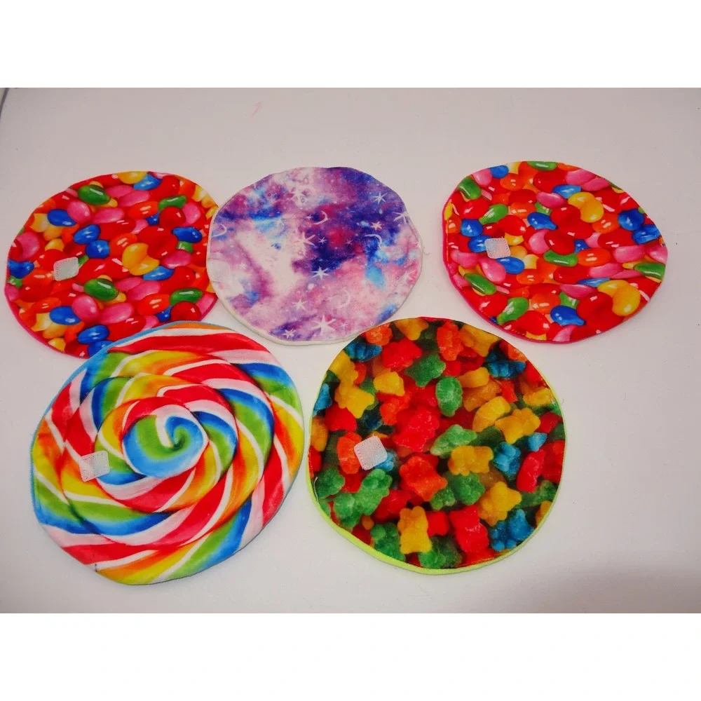 Cutitos Lot Plush Basic Fun Fruititos Babitos wraps Multi Color 5 Pcs Set 7 1/2